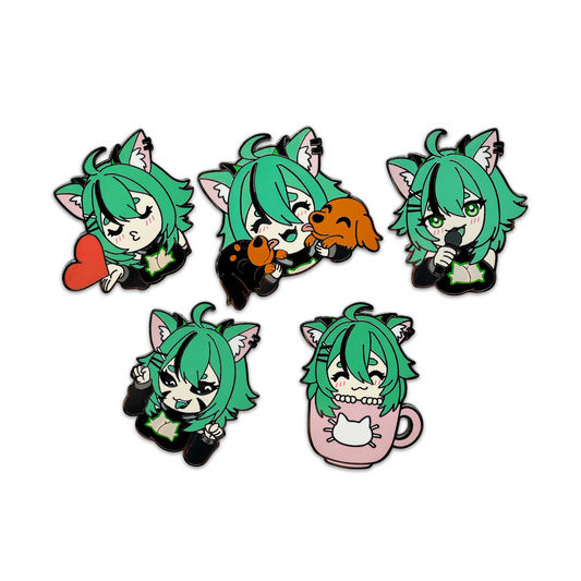 Momo-Anstecknadel-Set