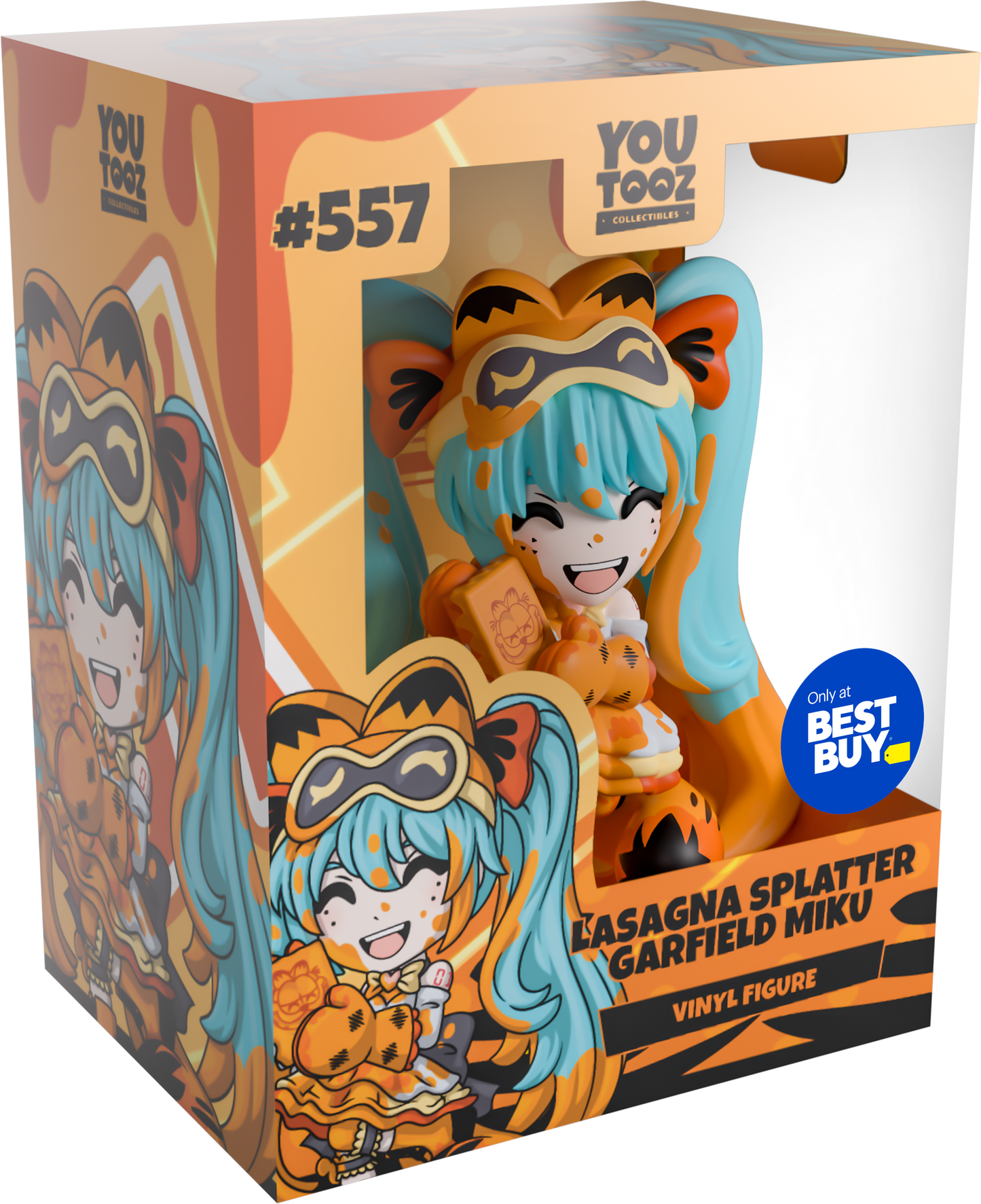Lasagne-Spritzer Garfield Miku