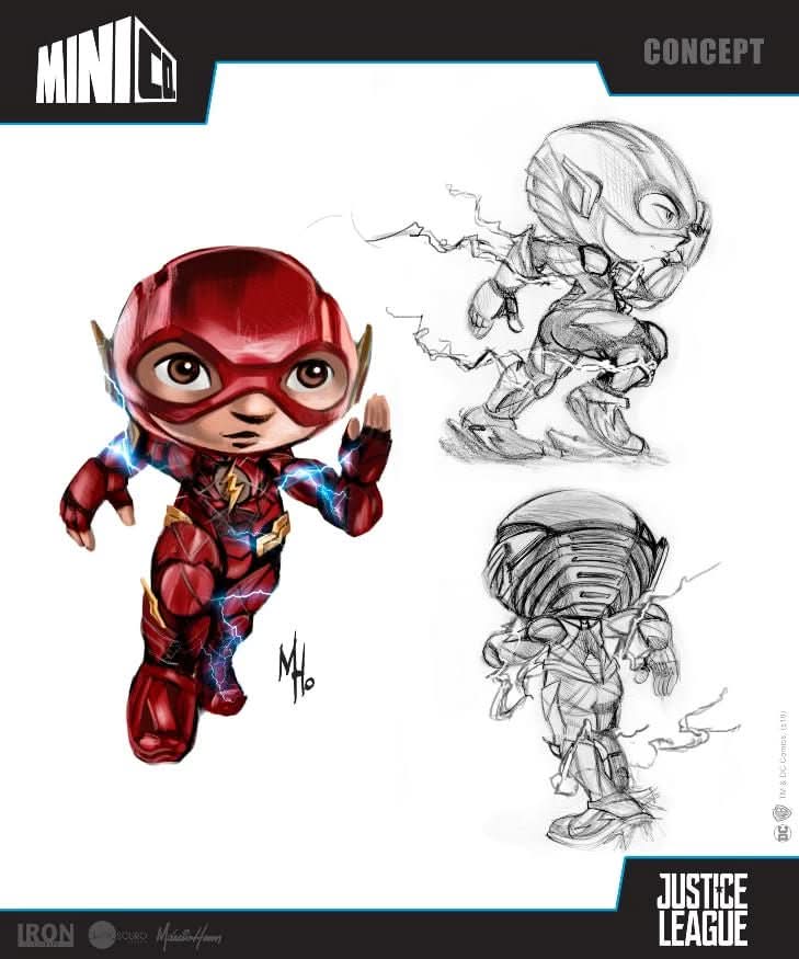 The Flash Figur - Justice League - Mini Co.