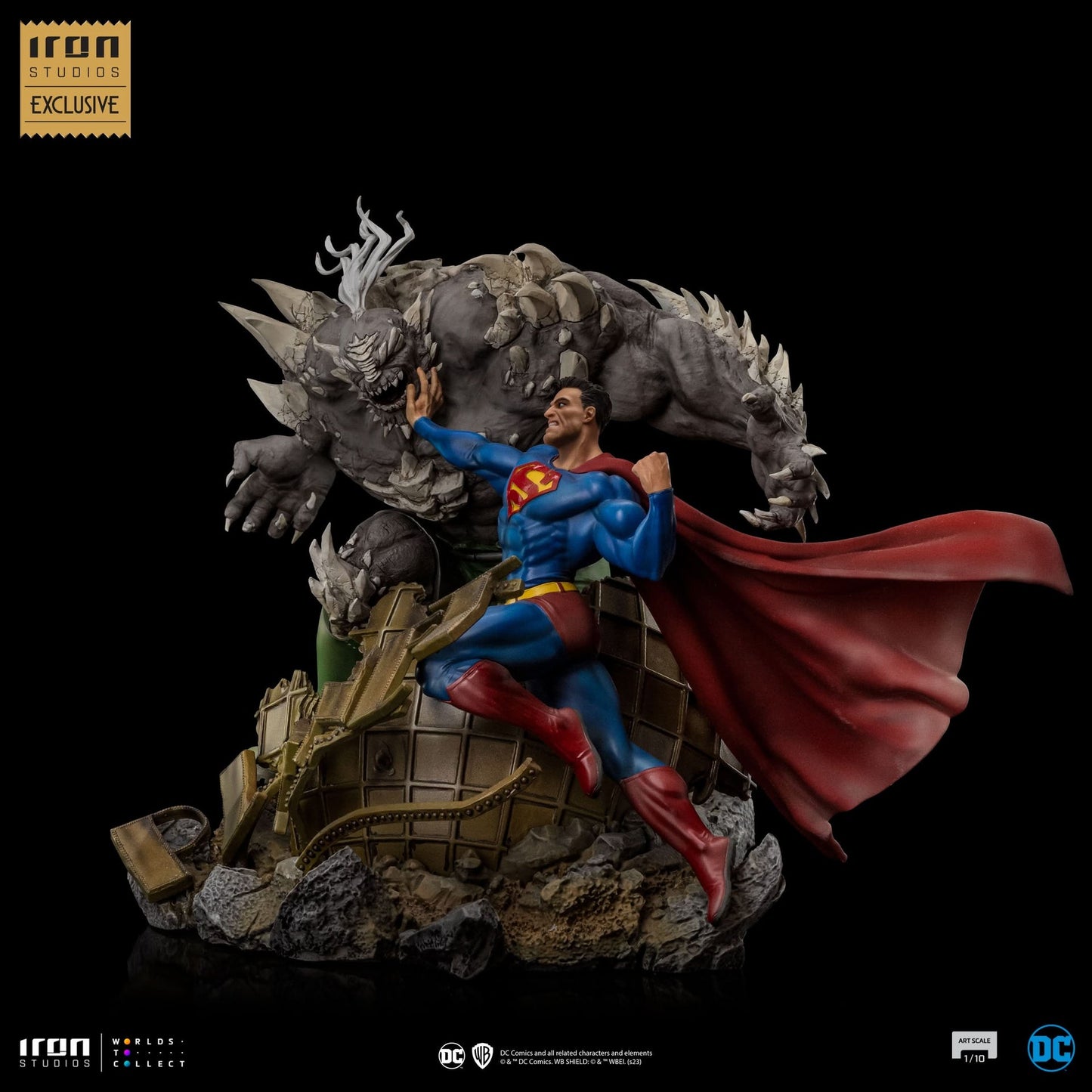 Statue Superman vs Doomsday – DC Comics – Art Scale 1/10 – Justice League