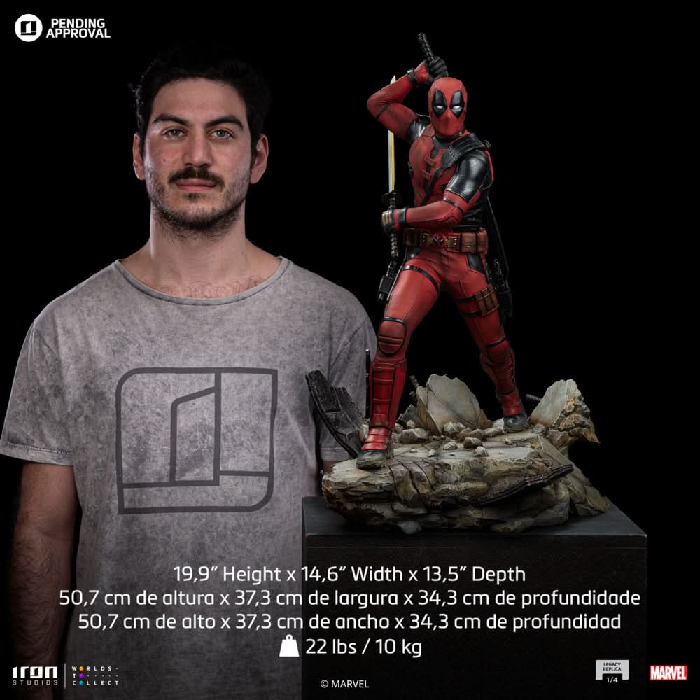 Statue Deadpool – Deadpool & Wolverine – Legacy Replica 1/4