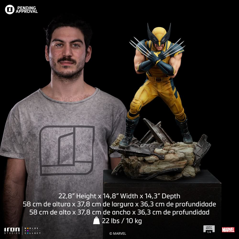 Statue Wolverine - Deadpool & Wolverine - Legacy Replika 1/4