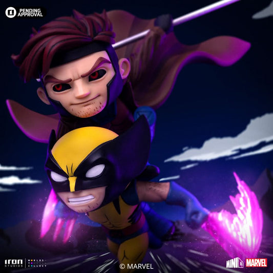 Gambit und Wolverine Figur – X-Men '97 – Mini Co. – Marvel Comics