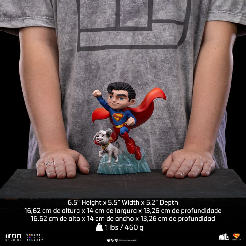 Superman und Krypto Figur - Superman - Mini Co. - DC Comics