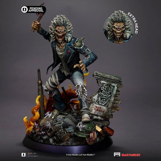 Statue Eddie 50e anniversaire Iron Maiden Art Scale 1/10