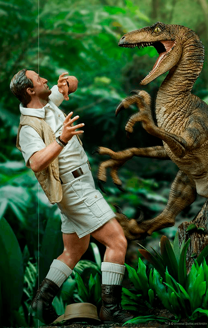 Statue Clever Girl – Jurassic Park – Art Scale 1/10