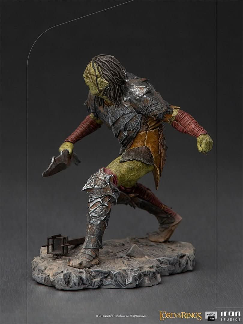 Statue Schwertkämpfer Ork - Der Herr der Ringe - Art Scale 1/10 - Die Gefährten