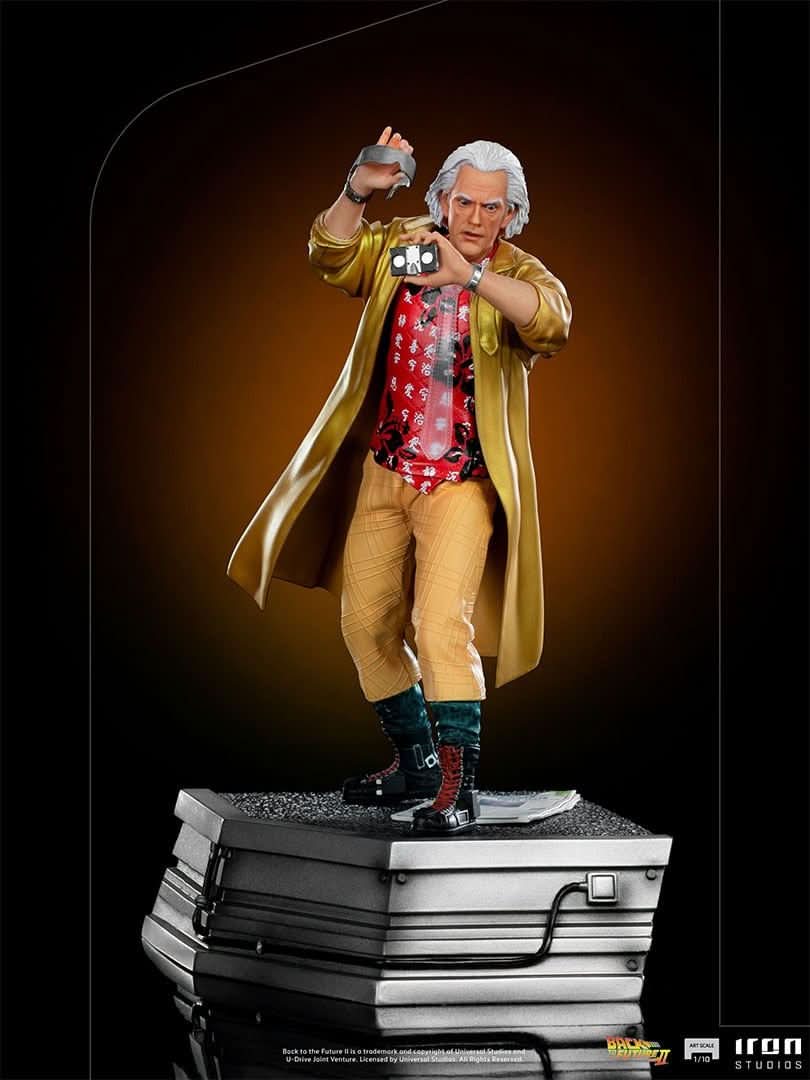 Statue Doc Brown - Zurück in die Zukunft II - Art Scale 1/10
