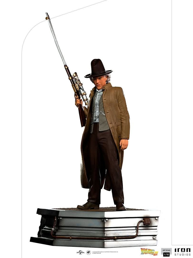 Doc Brown Statue - Back to the Future III - Art Scale 1/10