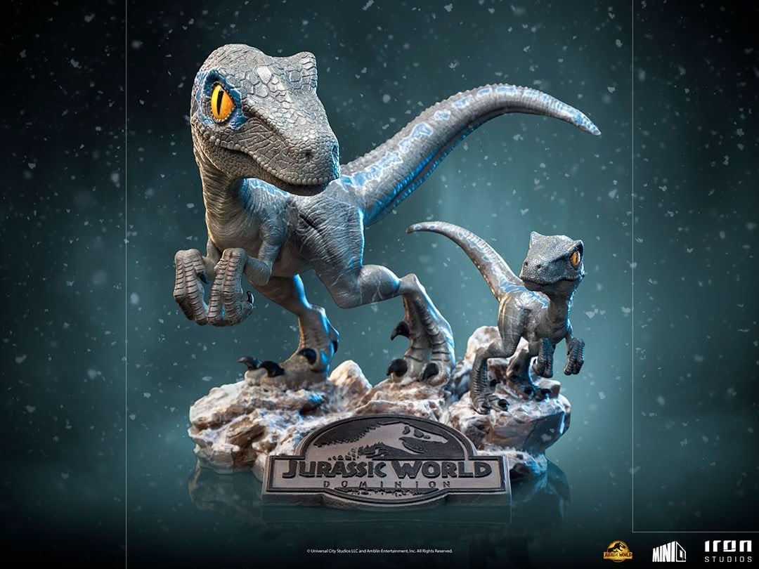 Blue and Beta Figurine - Jurassic World: Dominion - Mini Co.