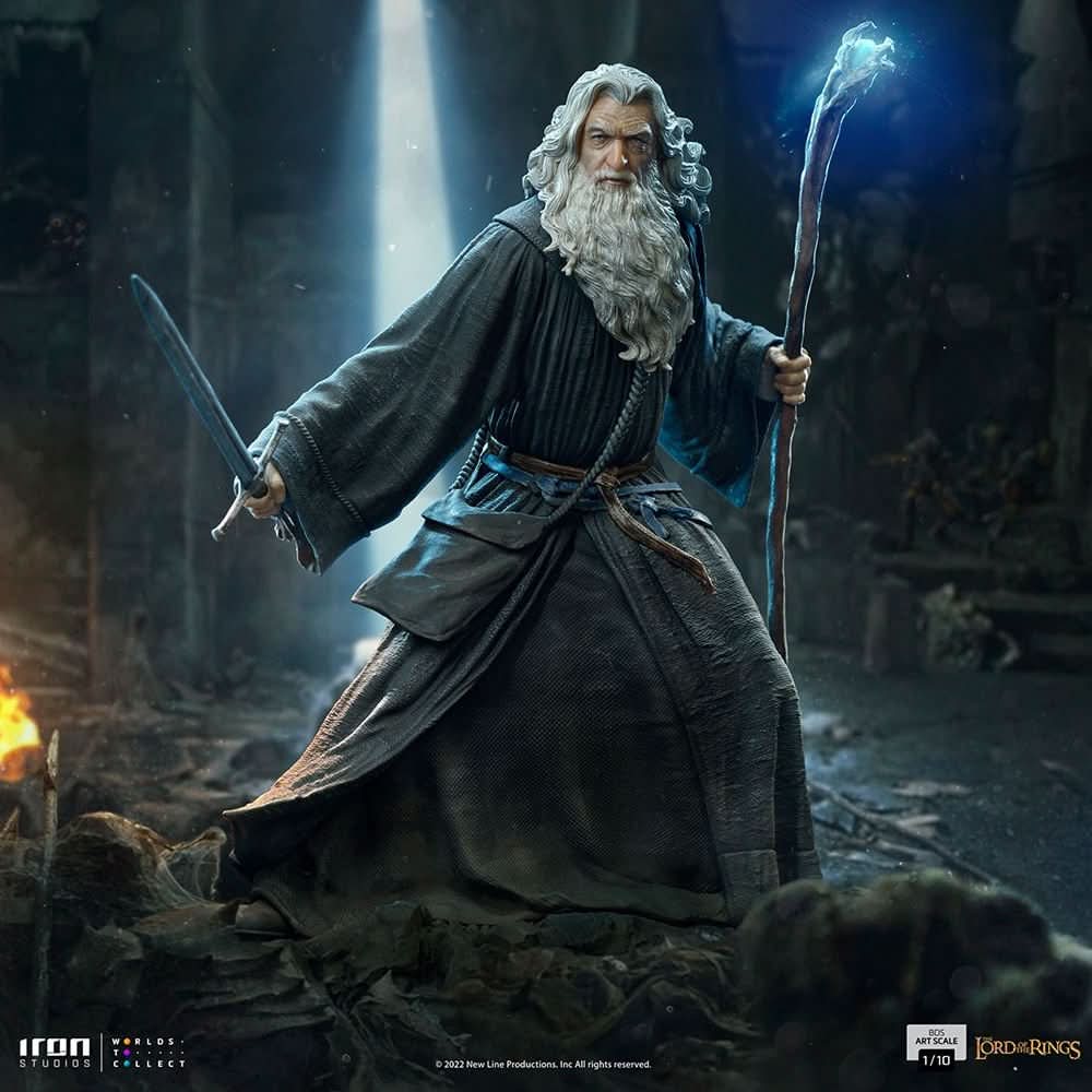 Statue Gandalf - Der Herr der Ringe - BDS Art Scale 1/10 - Die Gefährten
