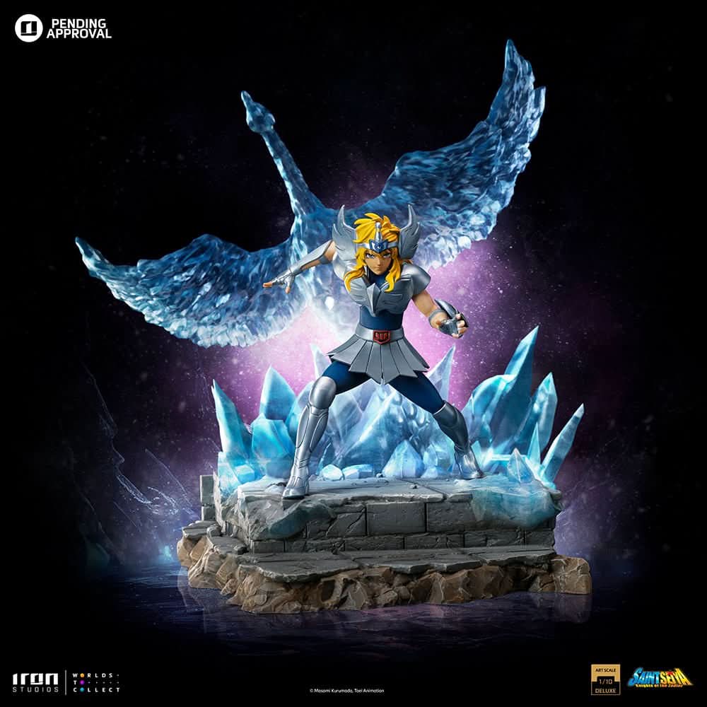Statue Cygnus Hyoga Deluxe - Saint Seiya - Art Scale 1/10