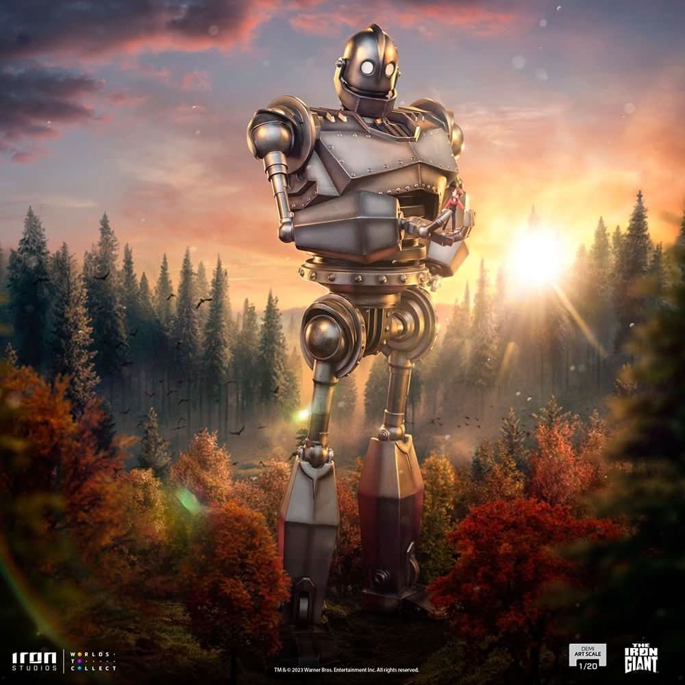 Statue Iron Giant und Hogarth Hughes - Der Gigant aus dem All - Maßstab 1:20 - Alien