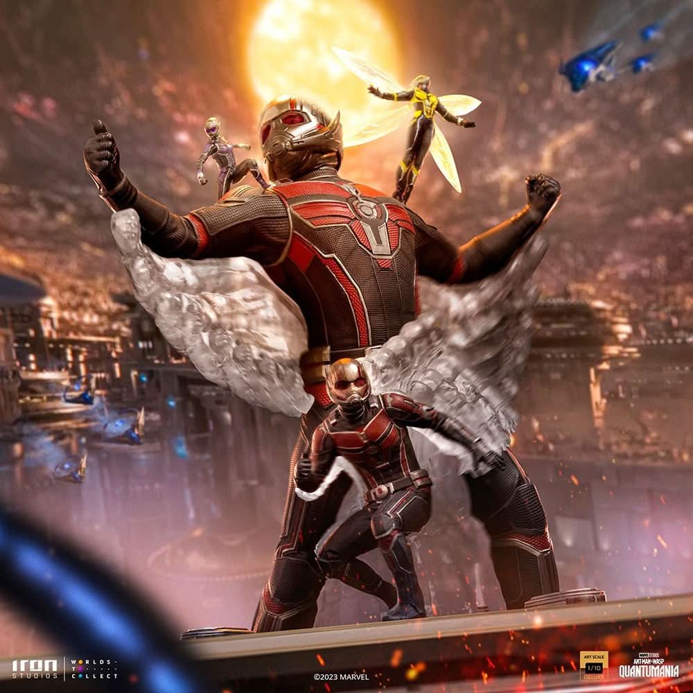 Ant-Man and The Wasp Deluxe Statue - Ant-Man and The Wasp: Quantumania - Art Scale 1/10 - Avengers
