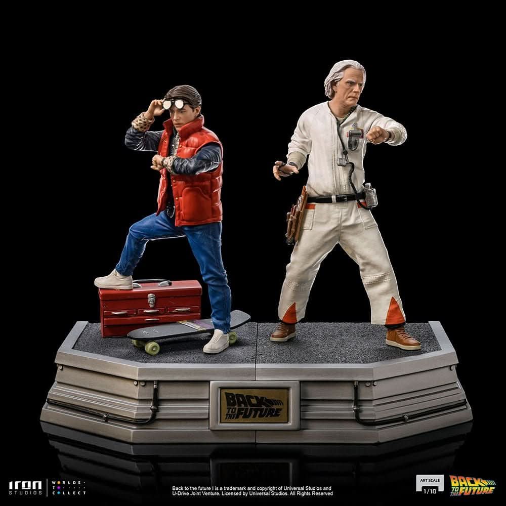 Statue Doc Brown - Back to the Future - Art Scale 1/10