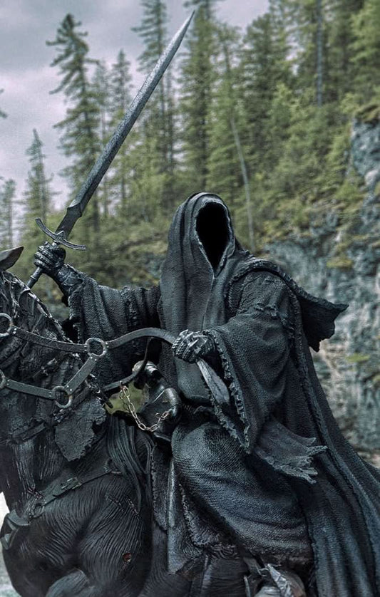 Statue Nazgul on Horse Deluxe - The Lord of the Rings - BDS Art Scale 1/10