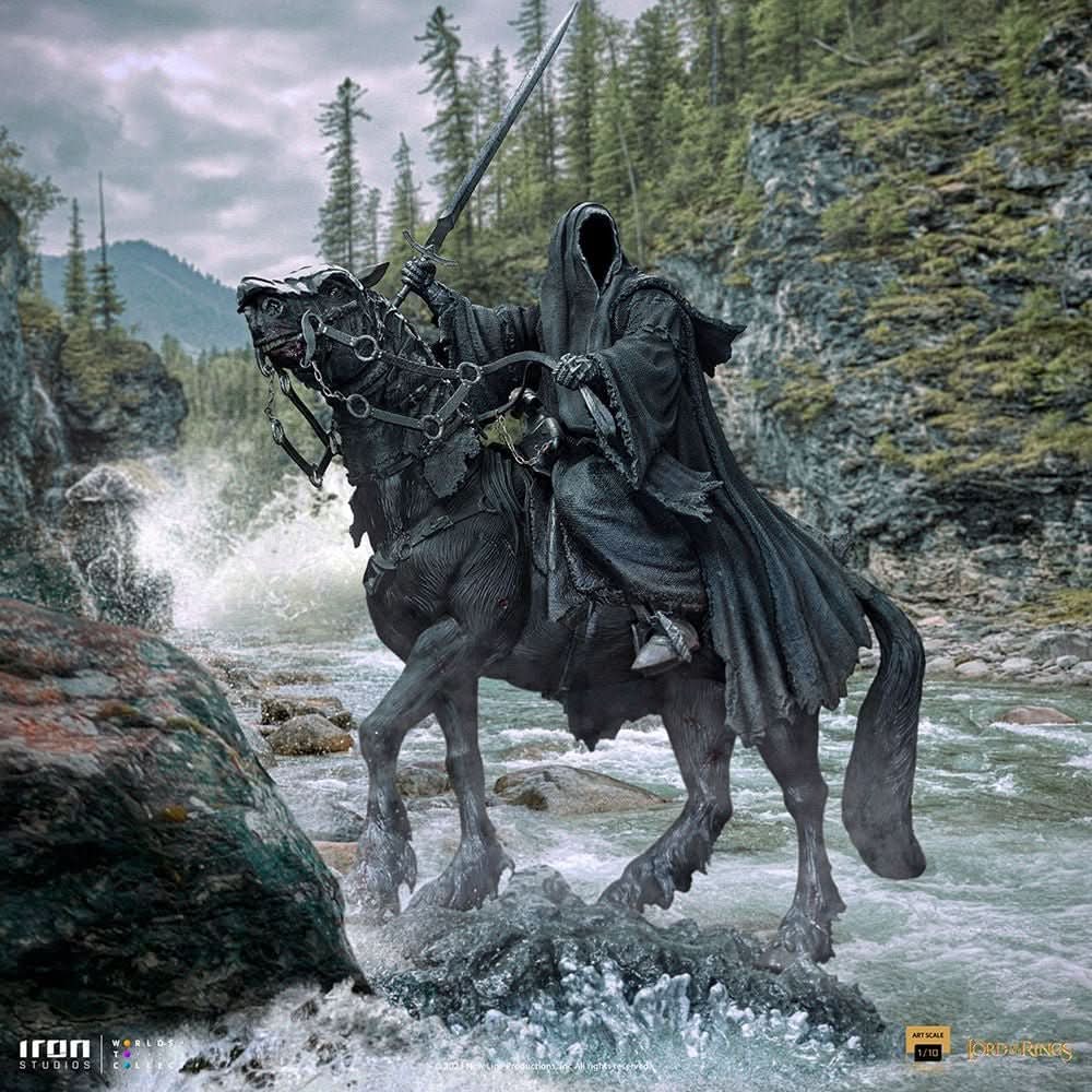 Nazgûl auf Pferd Statue Deluxe - Der Herr der Ringe - BDS Art Scale 1/10