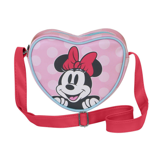 Sac à Bandoulière Coeur Casual Disney Minnie Mouse « Ribbon »