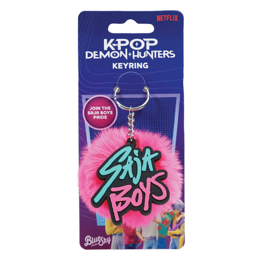KPop Demon Hunters - Pom Pom Schlüsselanhänger - Saja Boys