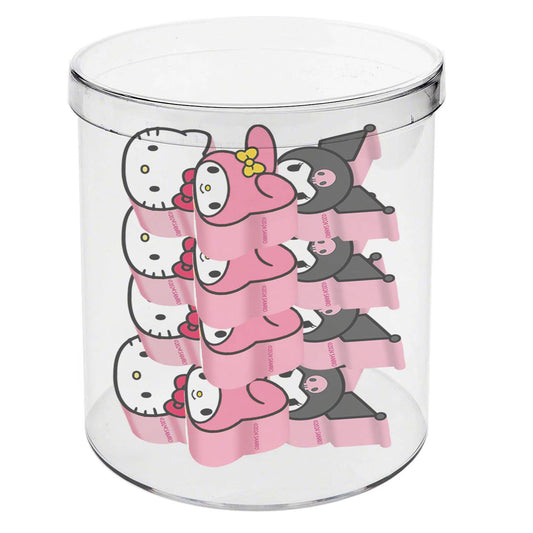 Cube with 12 Hello Kitty "Mix" erasers