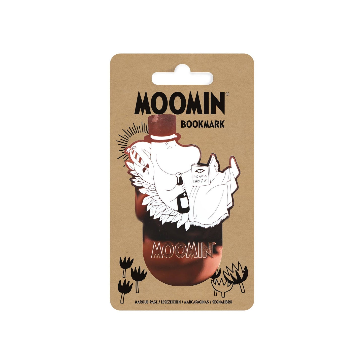 Marque-page métal Moomin - Moominpappa