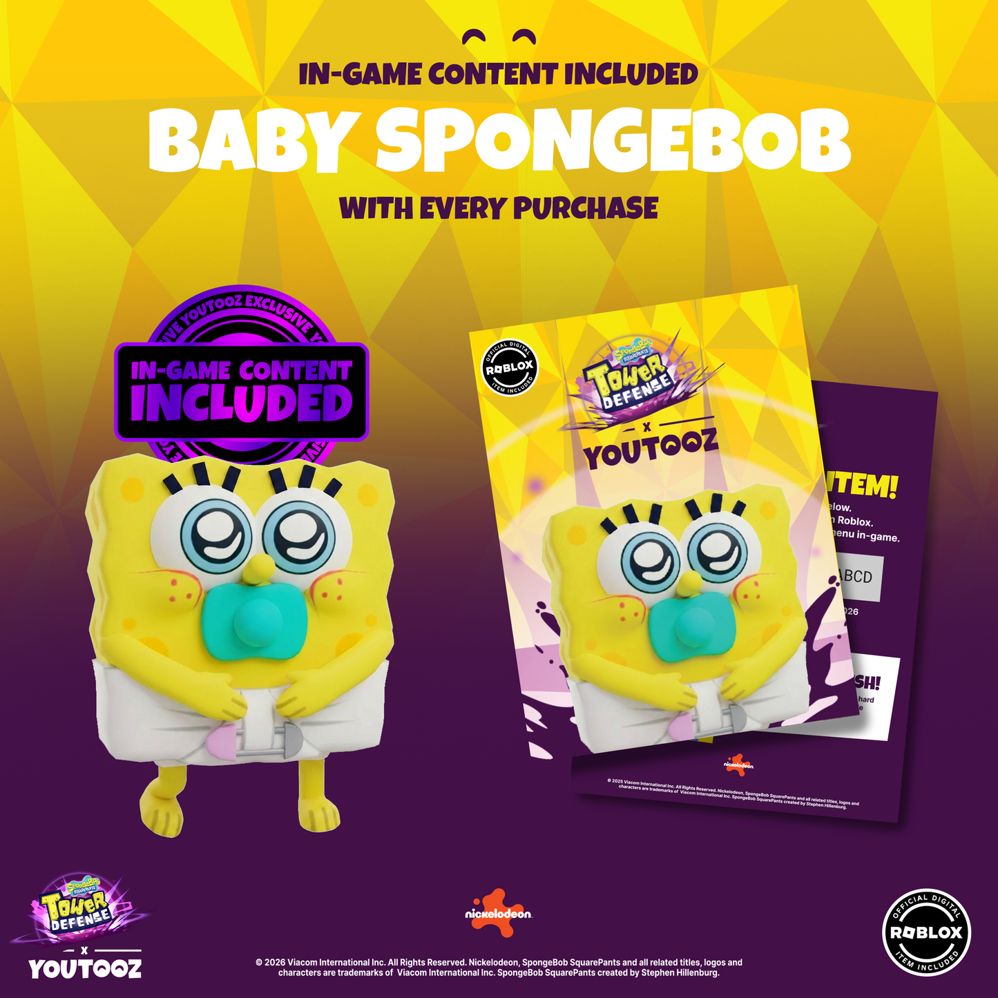 Baby Spongebob Schlüsselanhänger (5 Zoll)