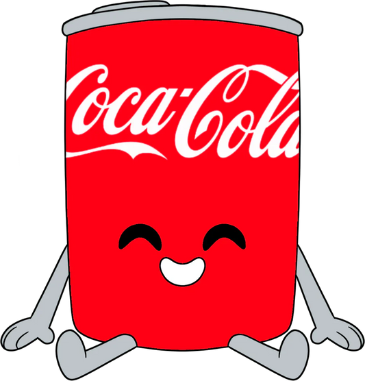 coca cola can plush 9in youtooz