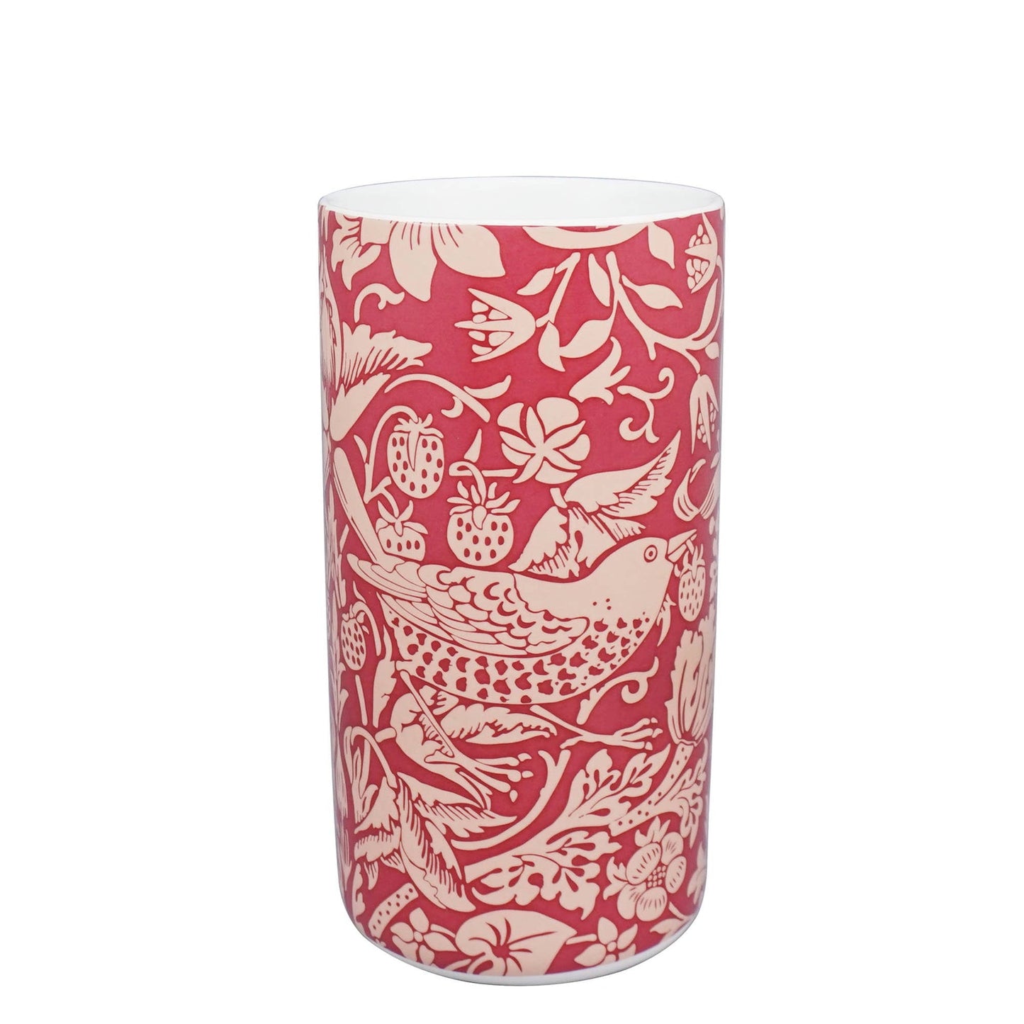 Vase en céramique William Morris - ACS Framboise 14,5 cm