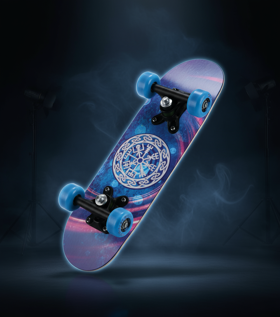 Mini Skateboard Dragons - Krokmou - produit Joy Toy