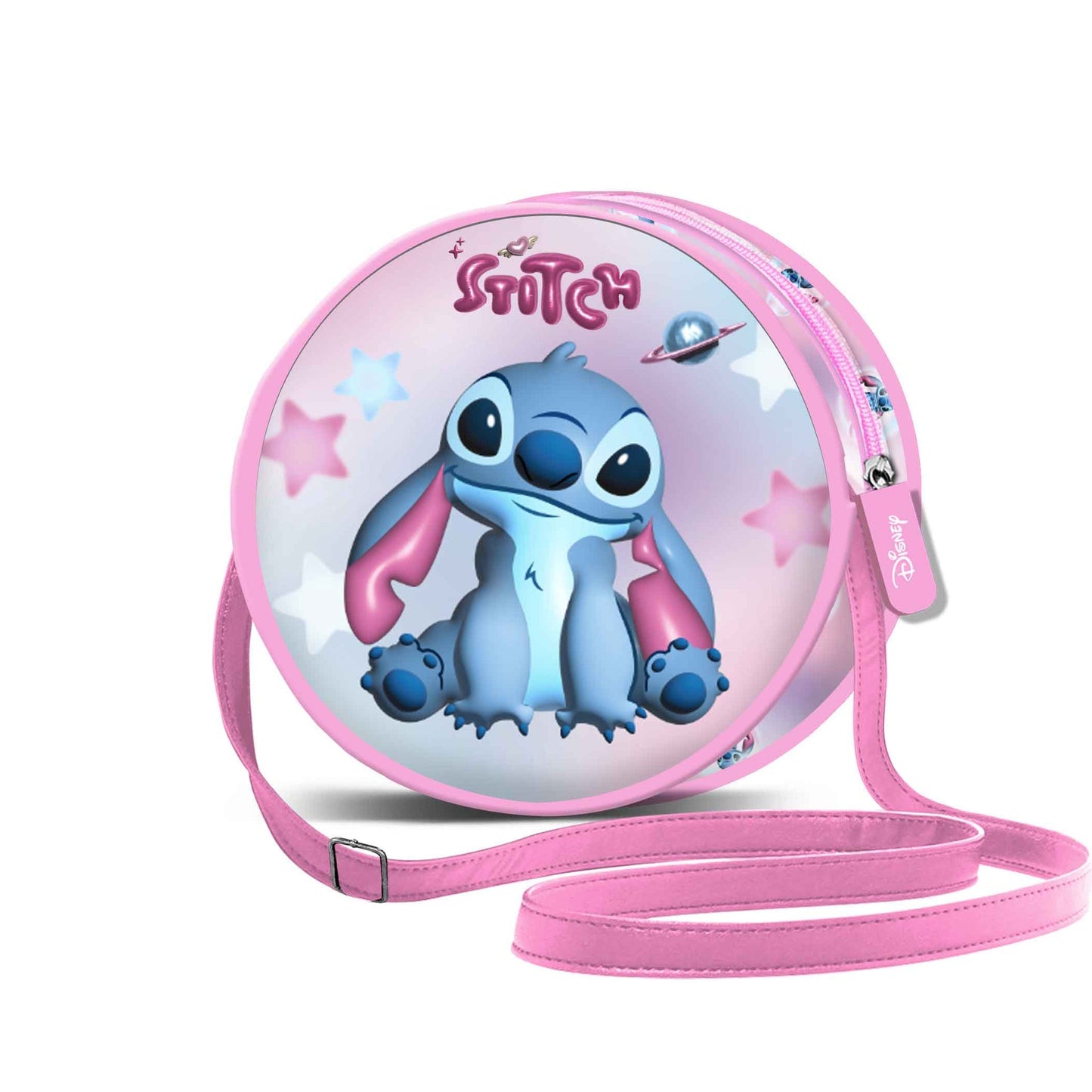 Disney Lilo & Stitch Cosmic Runde Schultertasche