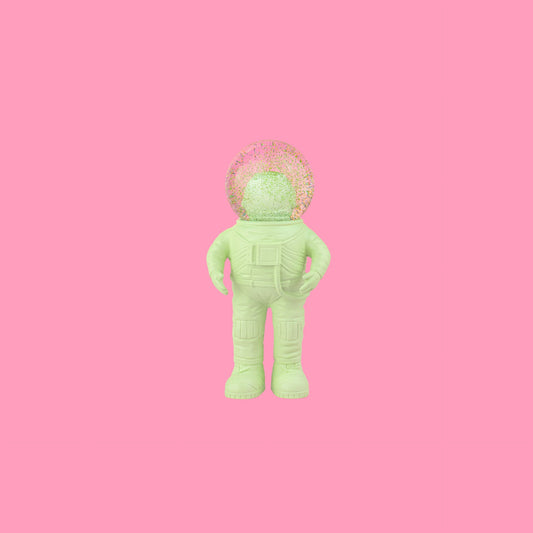 boule a neige astronaute petit vert donkey