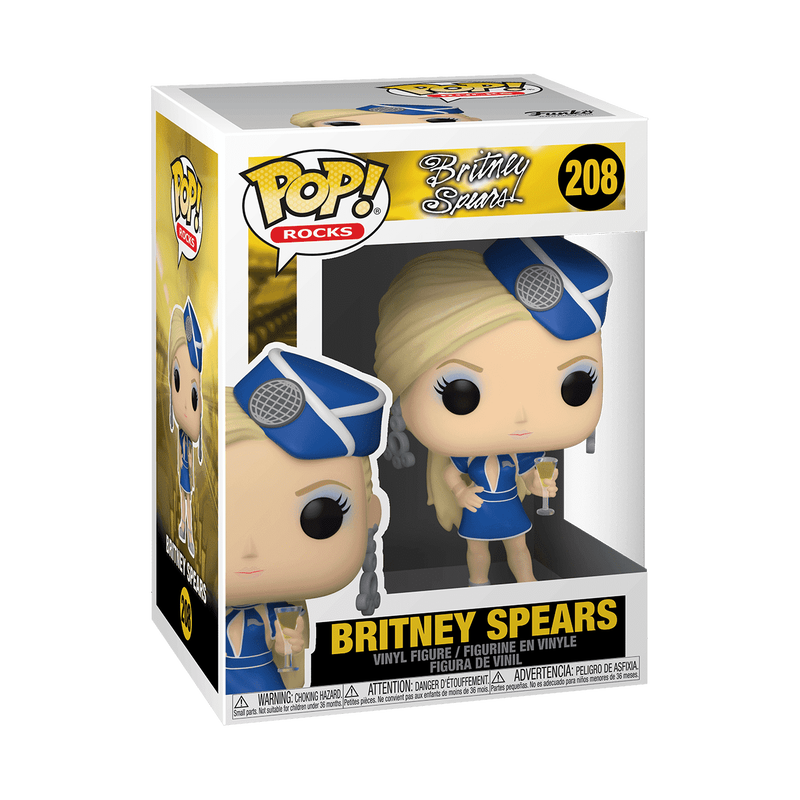 Pop! Britney Spears als Flugbegleiterin