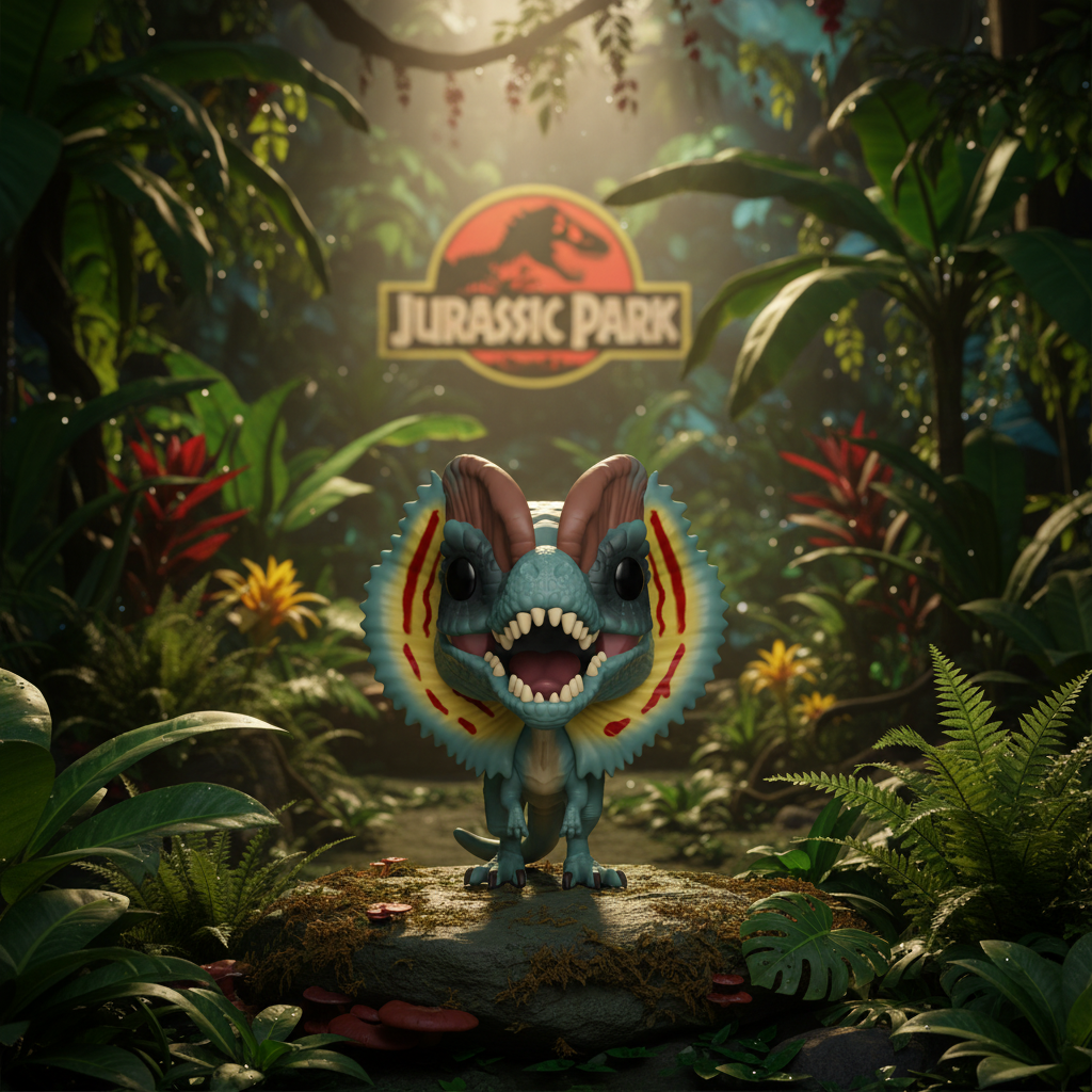 Funko Pop! Dilophosaure – Universal Studios