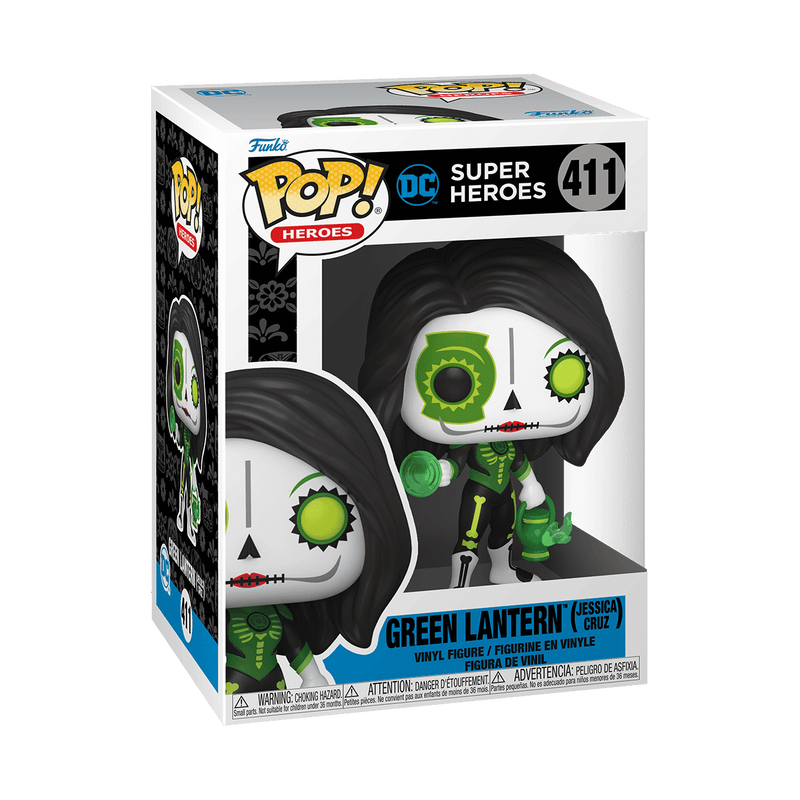 Funko Pop! Green Lantern (Jessica Cruz) (Dia De Los DC) – Warner Bros