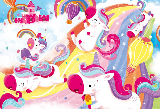 Puzzle Géant - Licornes Magiques – vue produit 2