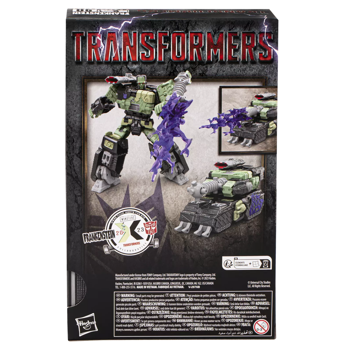 Transformers Collaborative Universal Monsters Frankenstein x Transformers Frankentron
