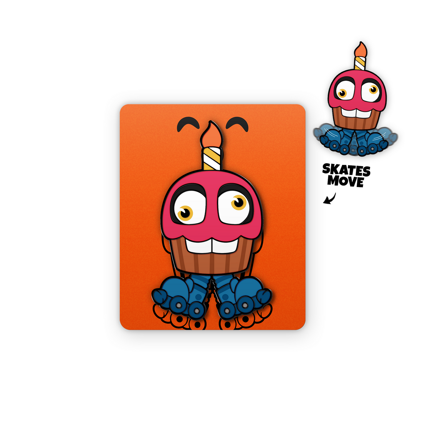 Anstecknadel „Party Mr. Cupcake Bobble“