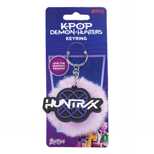 KPop Demon Hunters – Pompon-Schlüsselanhänger – Huntr/x