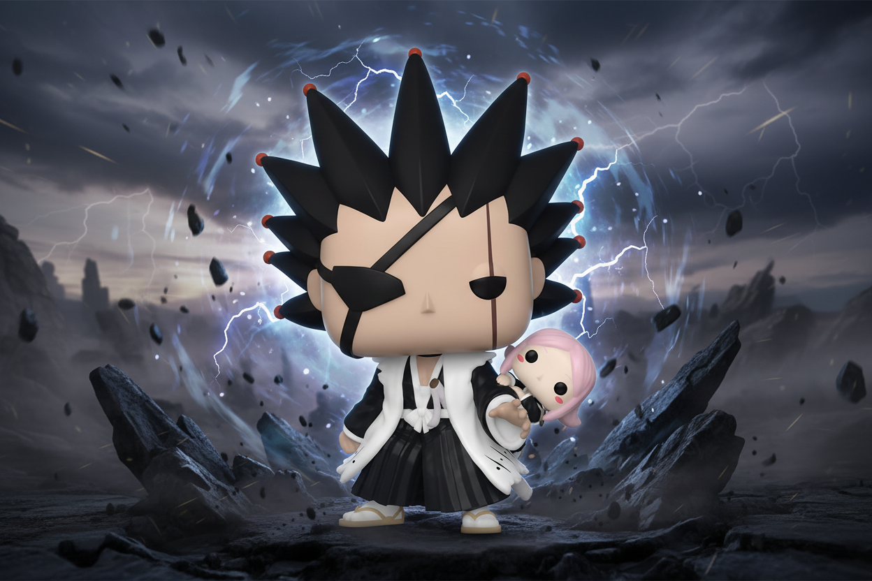Pop! Kenpachi Zaraki mit Yachiru Kusajishi