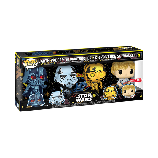 Funko Pop! Star Wars: Retro Series 4 PACK