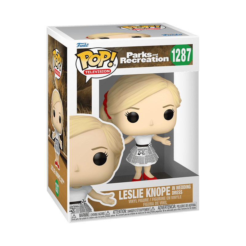 Funko Pop! Leslie Knope en Robe de Mariée – Parks and Recreation