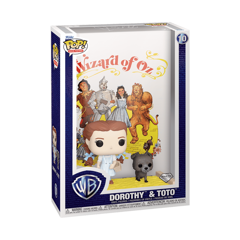 Funko Pop! Movie Poster Dorothy & Toto (Diamond) – Le Magicien d'Oz