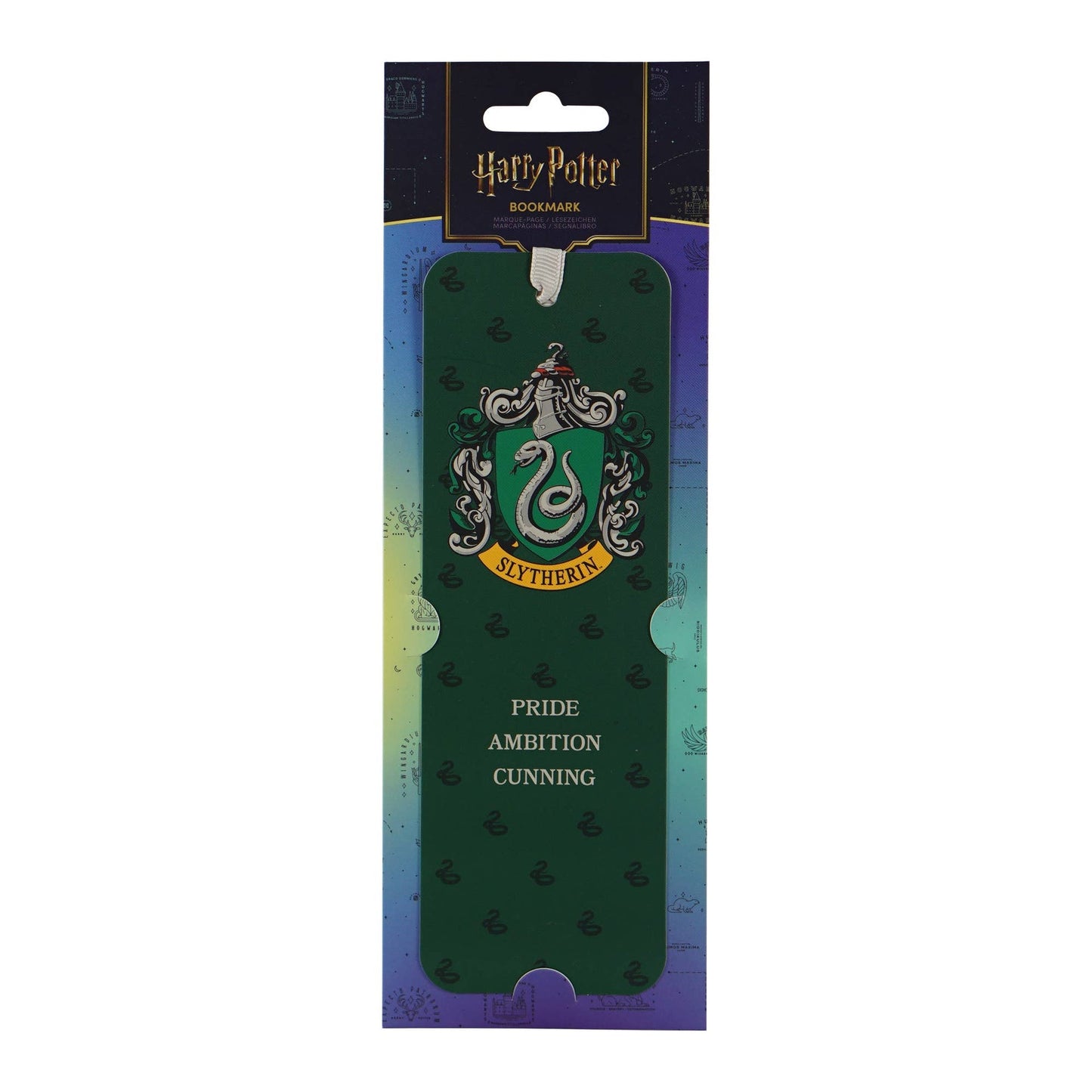 Marque-page papier Harry Potter - Serpentard