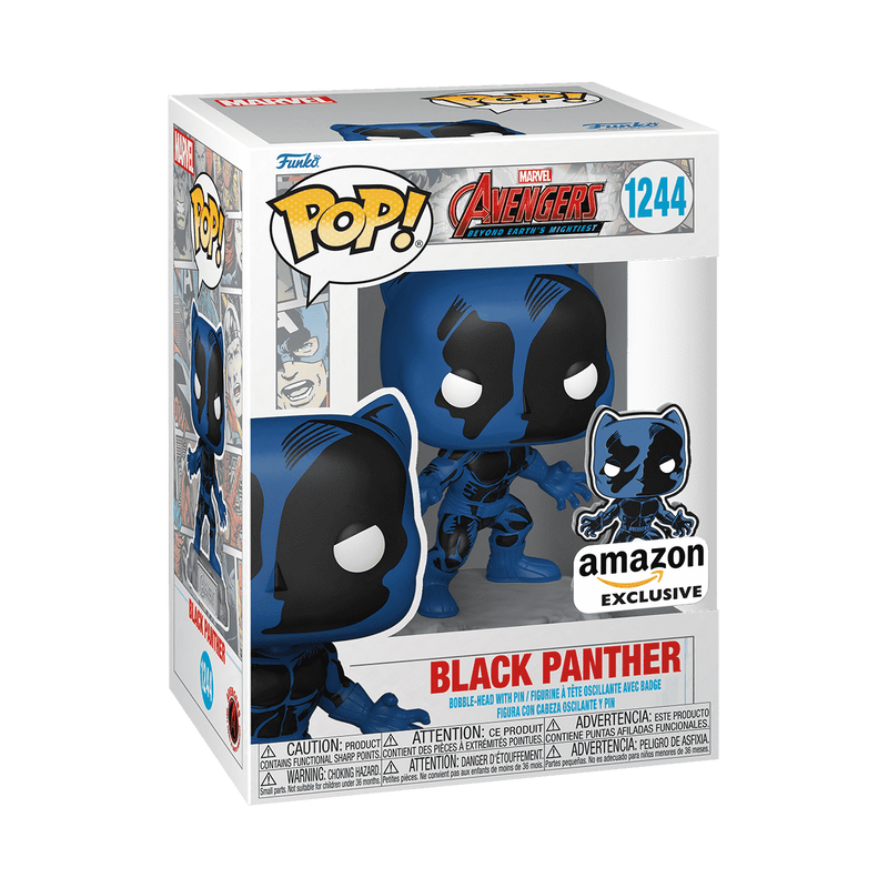Pop! Schwarzer Panther mit Pin