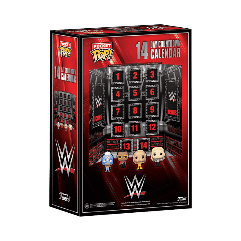 WWE -Adventskalender - Pocket Pop!