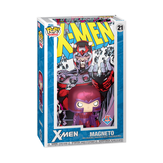 Funko Pop! Comic Covers Magneto – Marvel