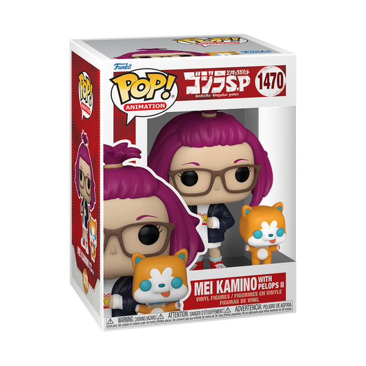 Funko Pop! & Buddy Mei Kamino avec Pelops II – Godzilla