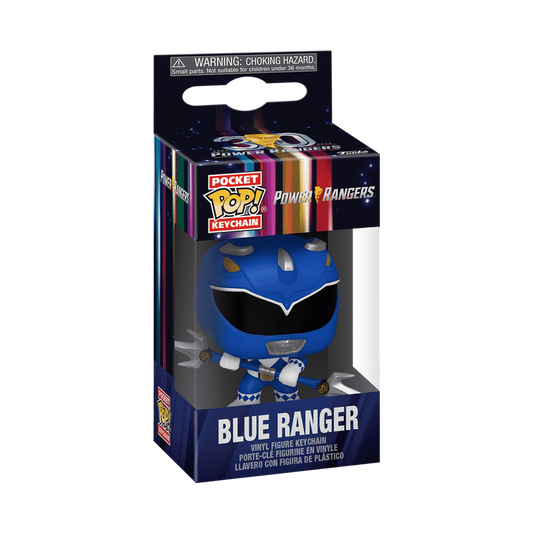 Pop! Blauer Ranger Schlüsselanhänger