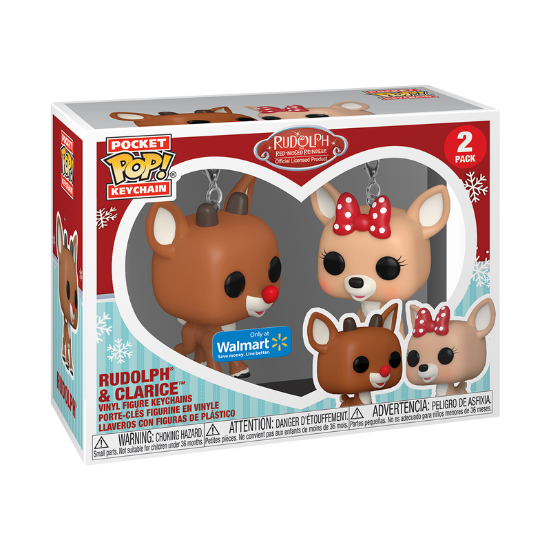 Funko Pop! Keychain Rudolphe & Clarice (SE)