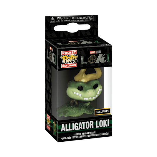 Funko Pop! Keychain Alligator Loki – Marvel